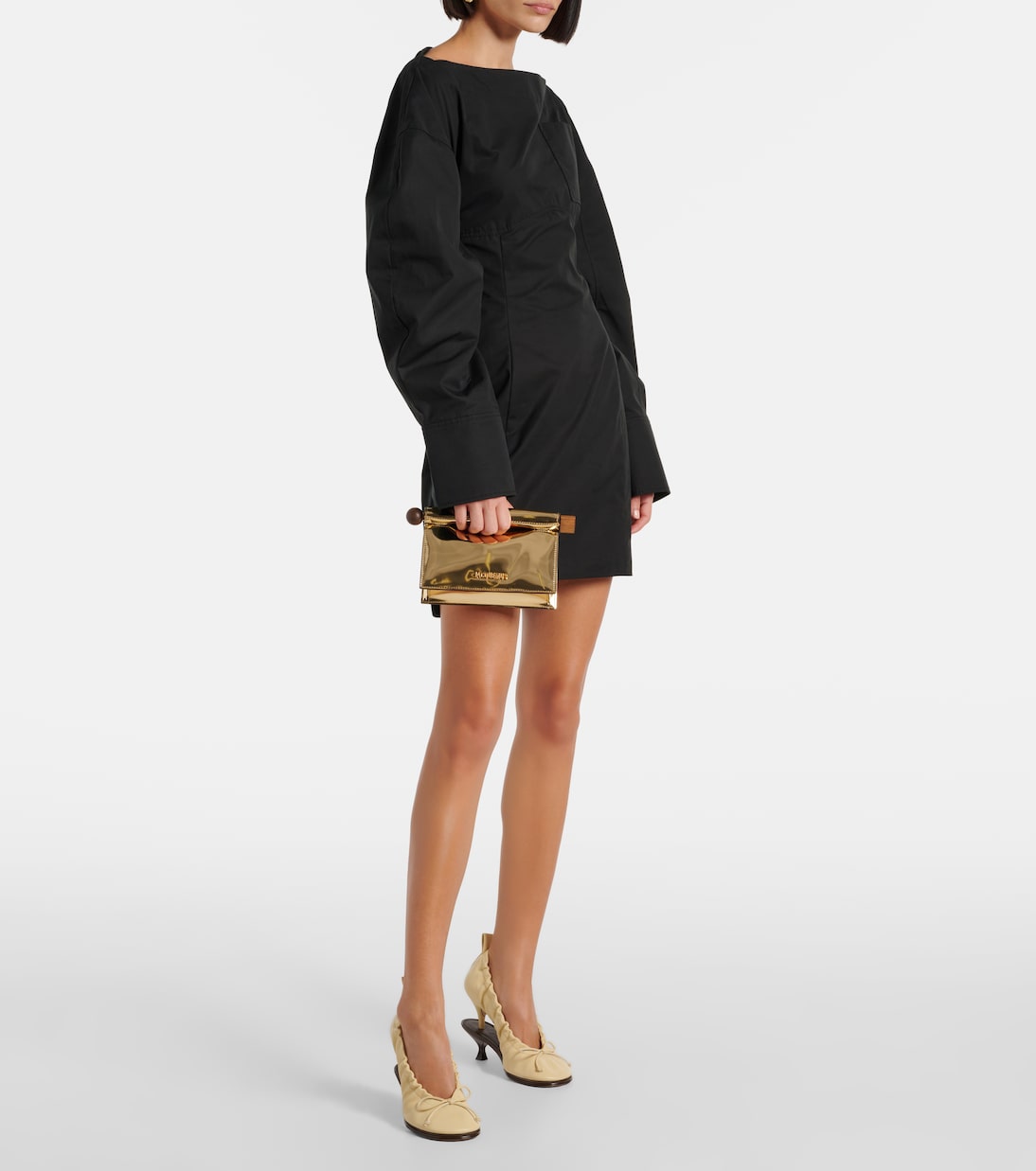 Clutch Rond Carré Small in similpelle | Jacquemus