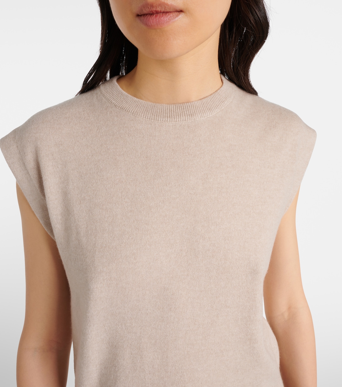 Pull sans manches en cachemire | Brunello Cucinelli