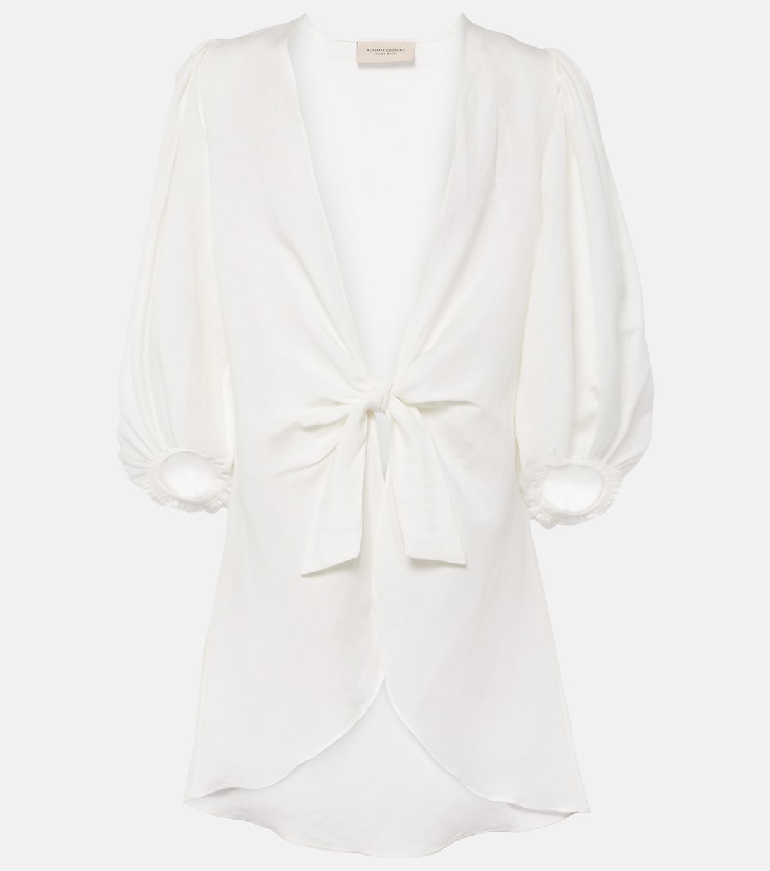 Blusa in misto lino | Adriana Degreas