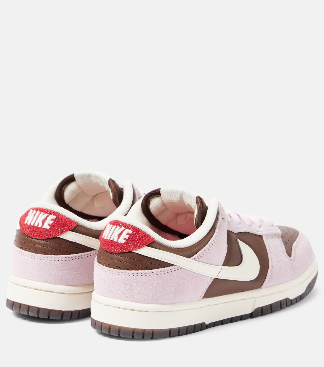 Baskets Dunk Low en cuir et daim | Nike