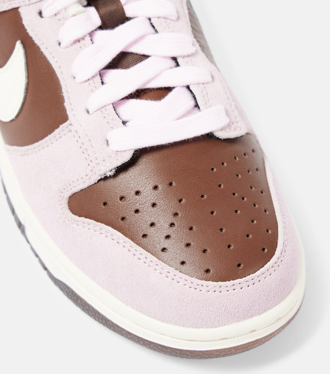 Baskets Dunk Low en cuir et daim | Nike