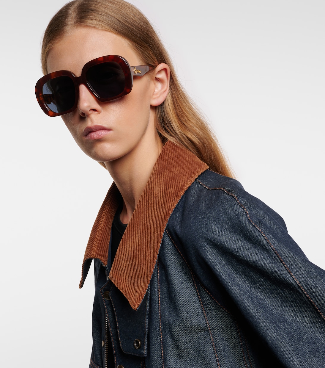 Occhiali da sole oversize Curvy | Loewe