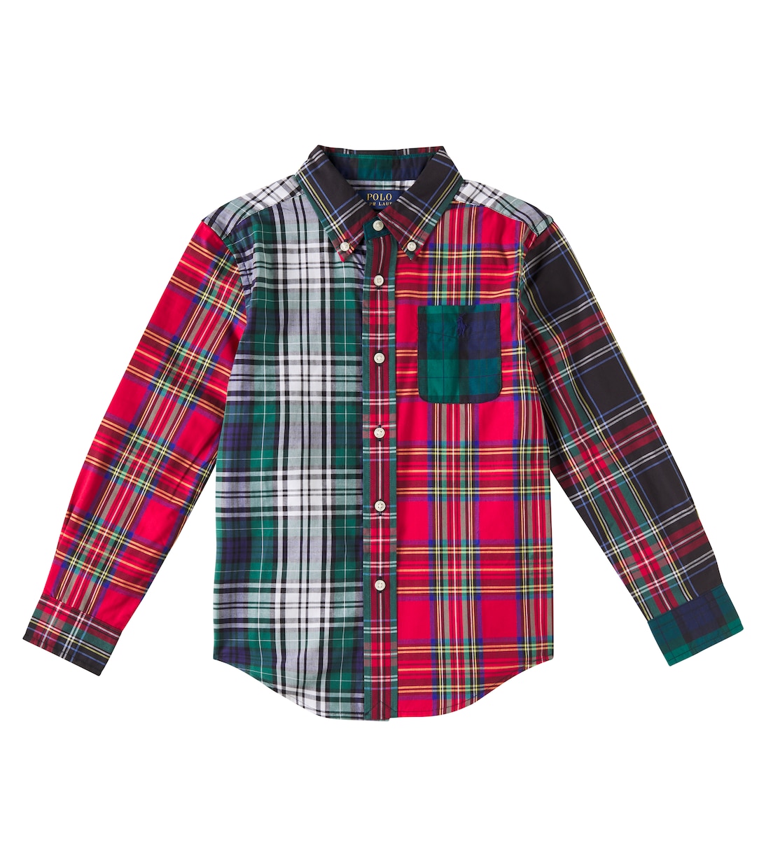 Camisa Fun de algodón a cuadros | Polo Ralph Lauren Kids