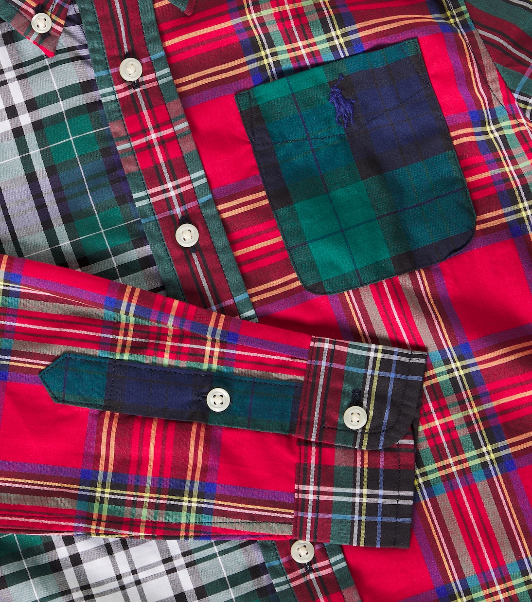 Camisa Fun de algodón a cuadros | Polo Ralph Lauren Kids