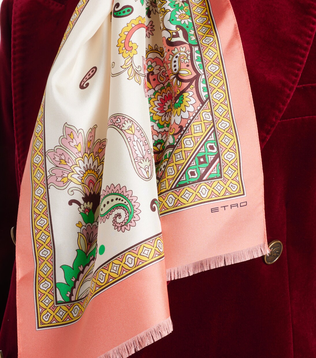Sciarpa in seta stampata ETRO Tosca - Eleganza giovane e stile italiano