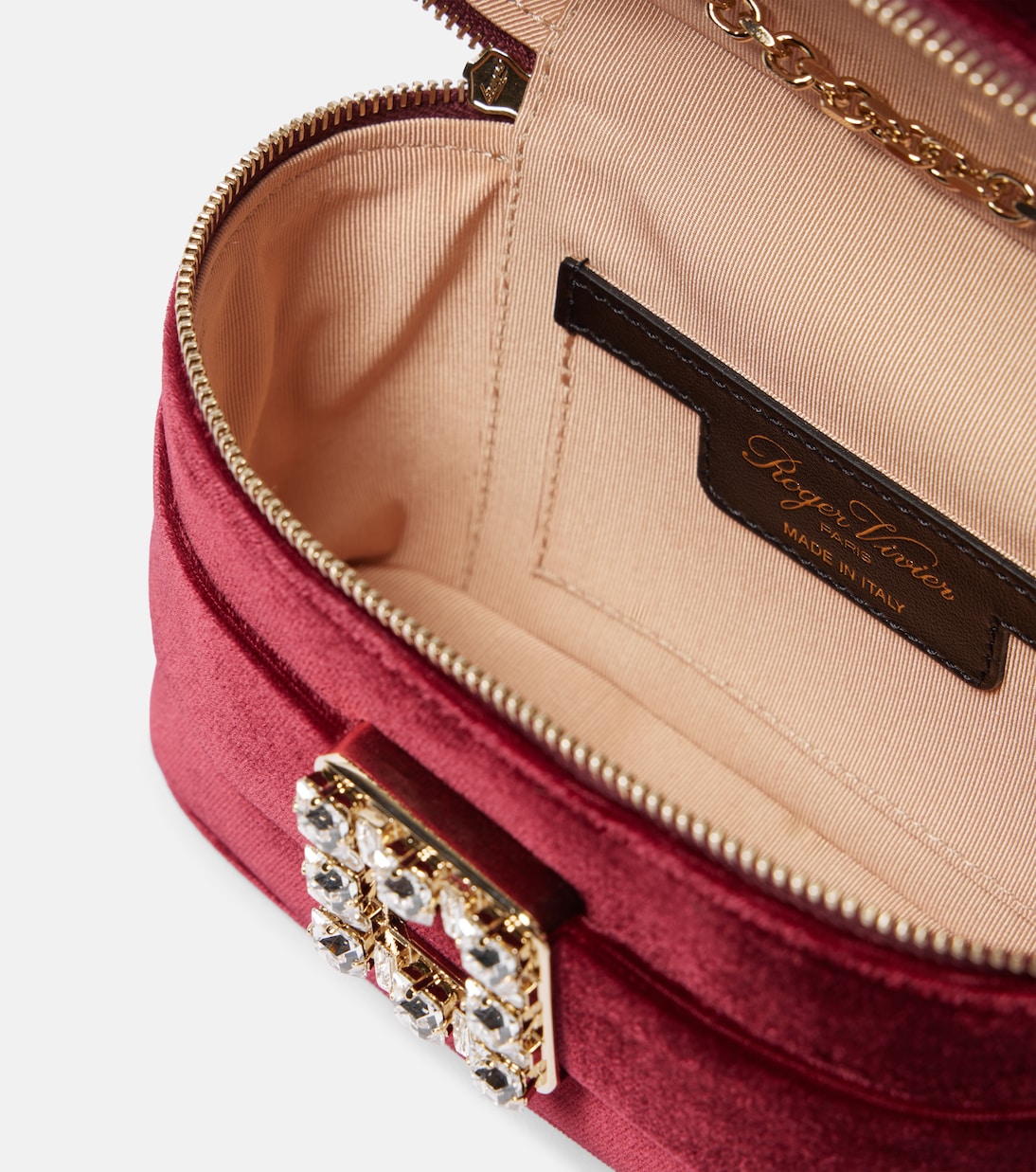 Velvet vanity bag | Roger Vivier