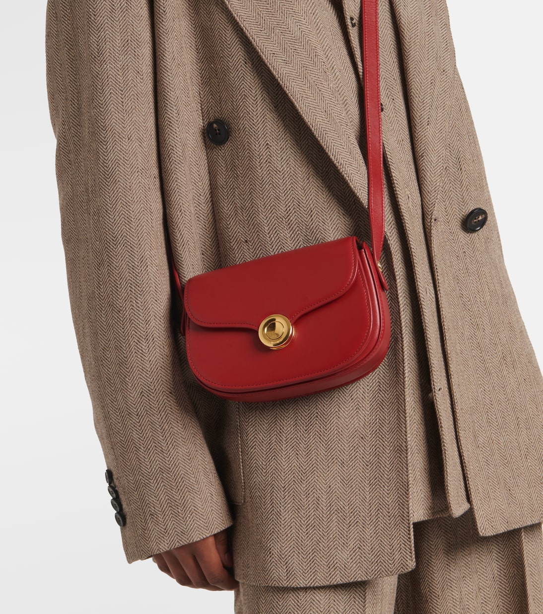 Schultertasche Ghiera Mini aus Leder | Loro Piana