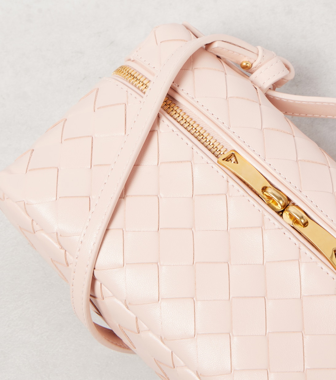 Bolso neceser Bang Bang de piel Intrecciato | Bottega Veneta