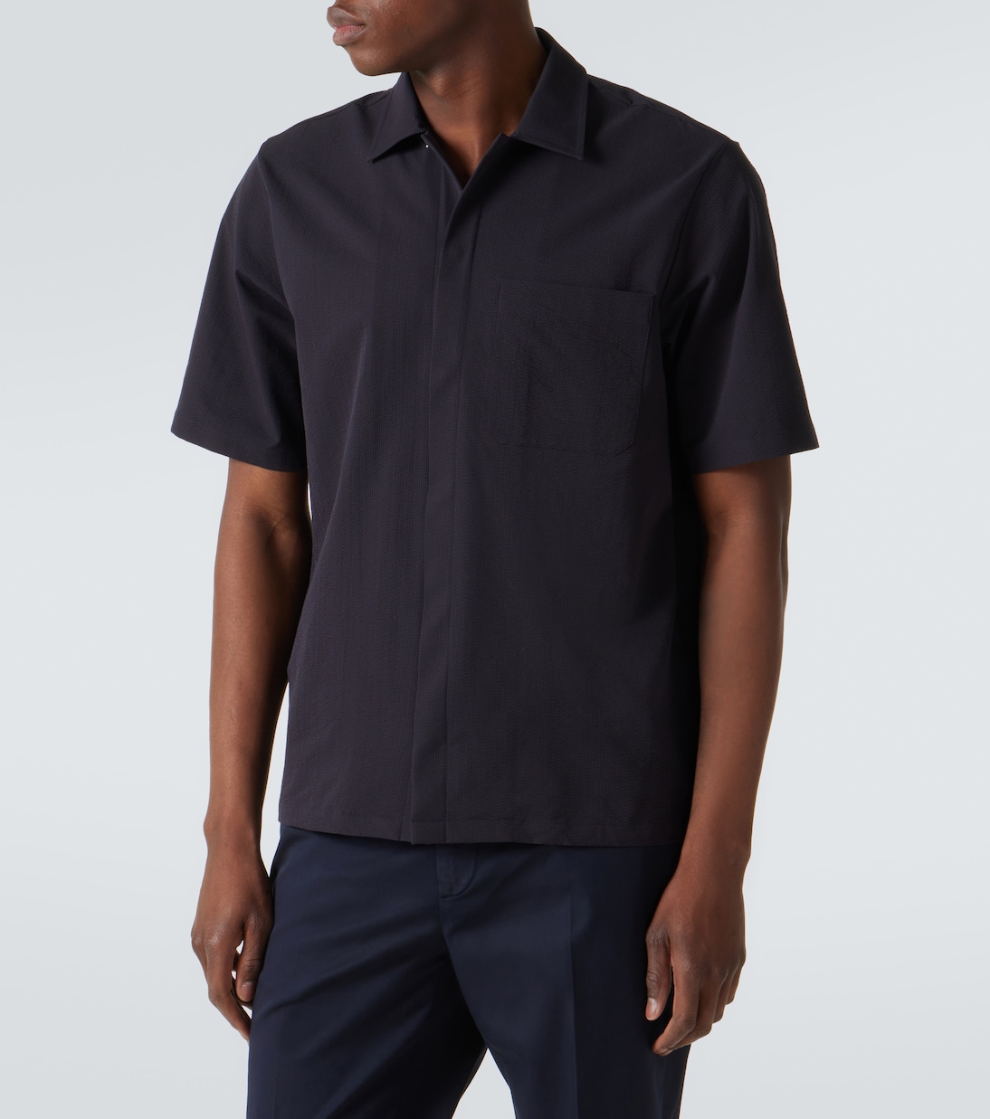 Polo in seersucker a righe | Herno
