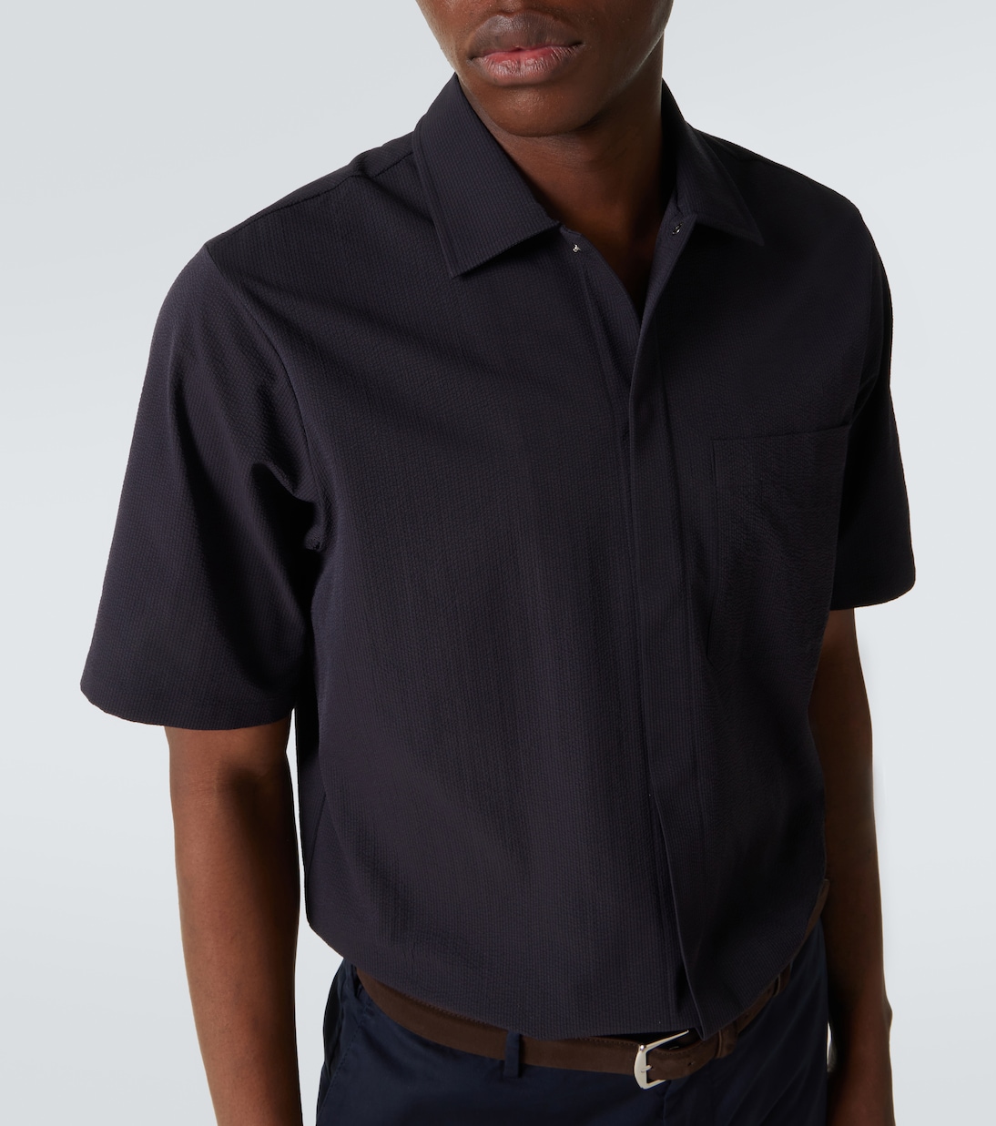 Polo in seersucker a righe | Herno