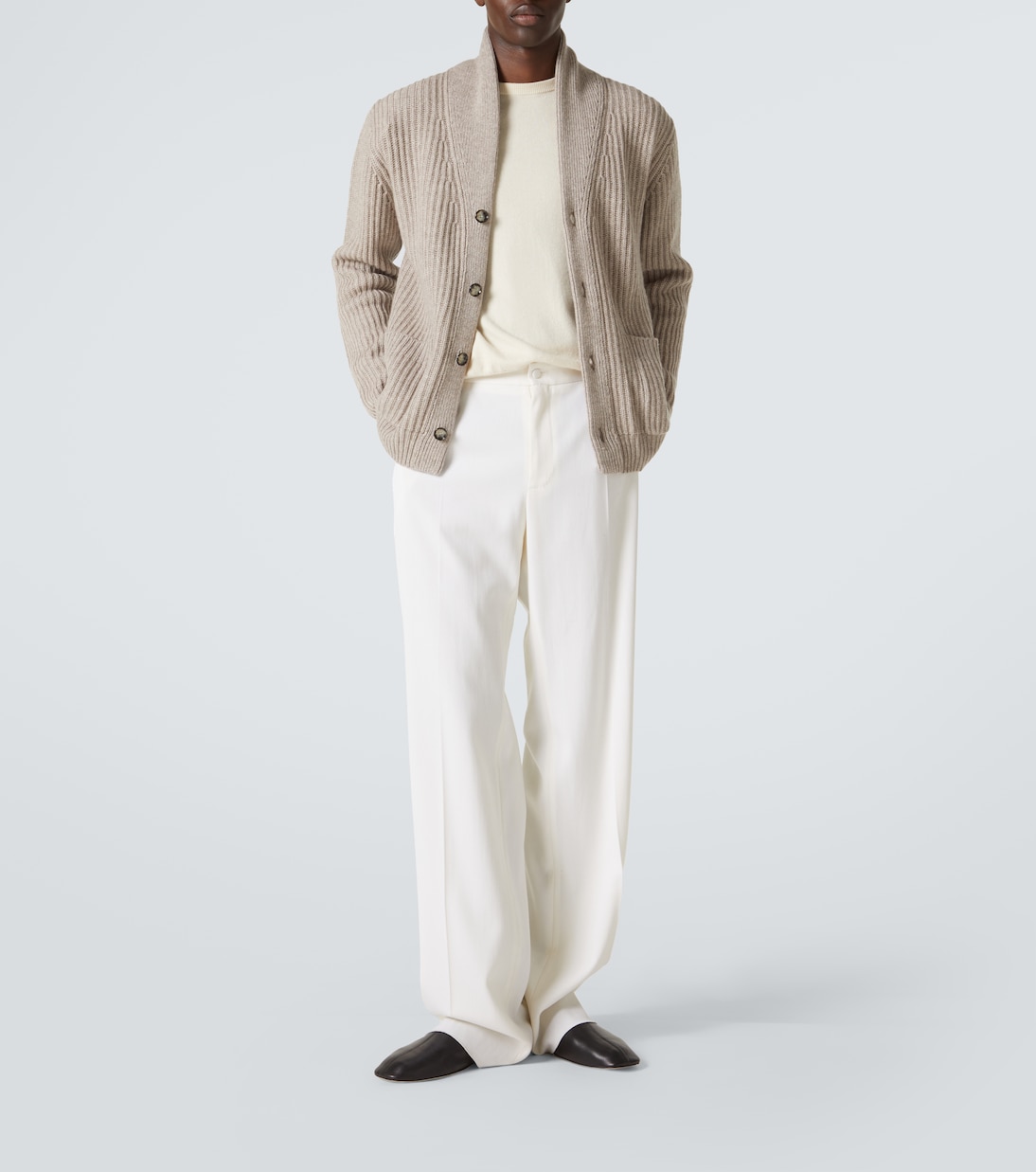 Wool and cashmere cardigan | Allude