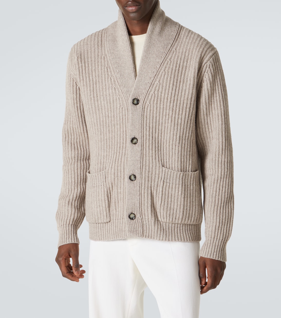 Wool and cashmere cardigan | Allude