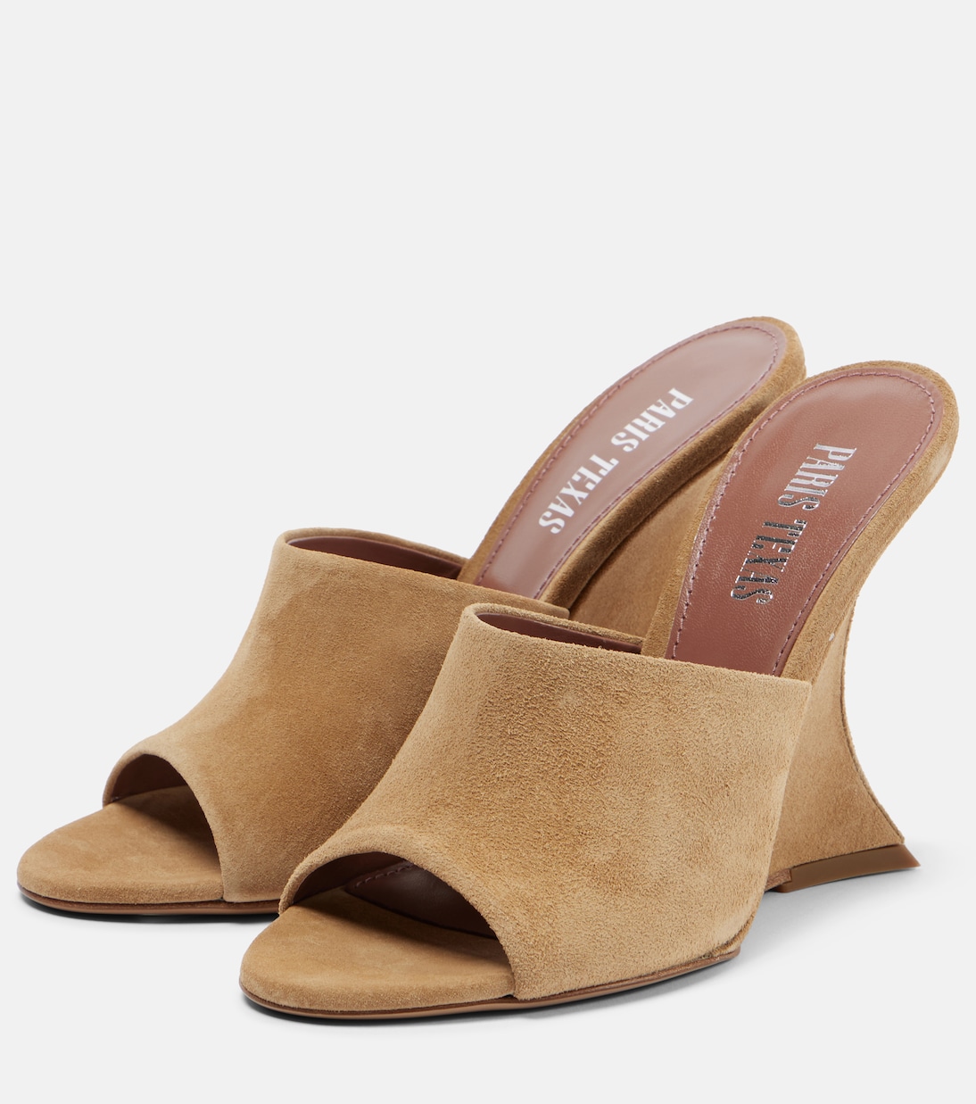 Mules Nina 105 en daim | Paris Texas