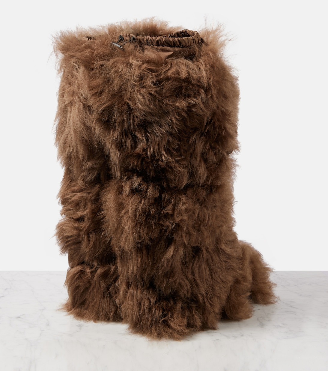 Bottes après-ski Gaia High en shearling | Moncler Grenoble