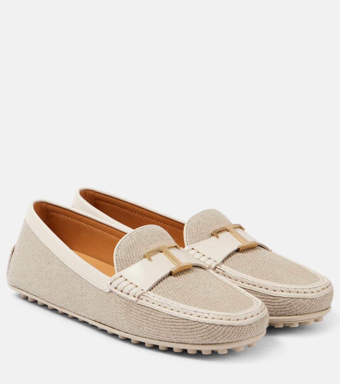 Mokassins City Gommino aus Canvas | Tod's
