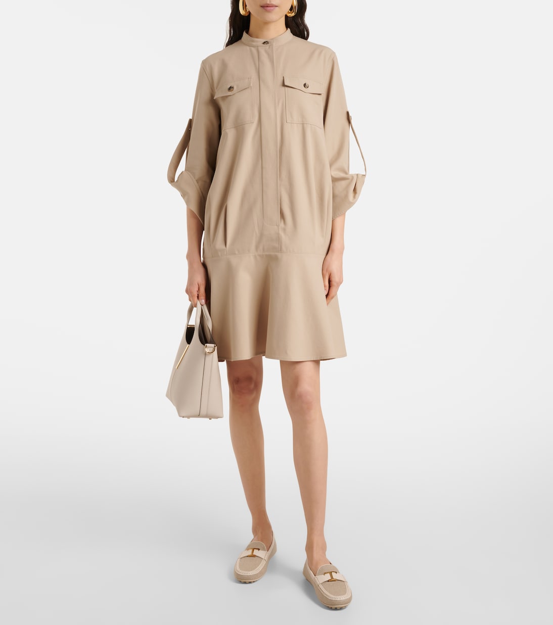 Mokassins City Gommino aus Canvas | Tod's