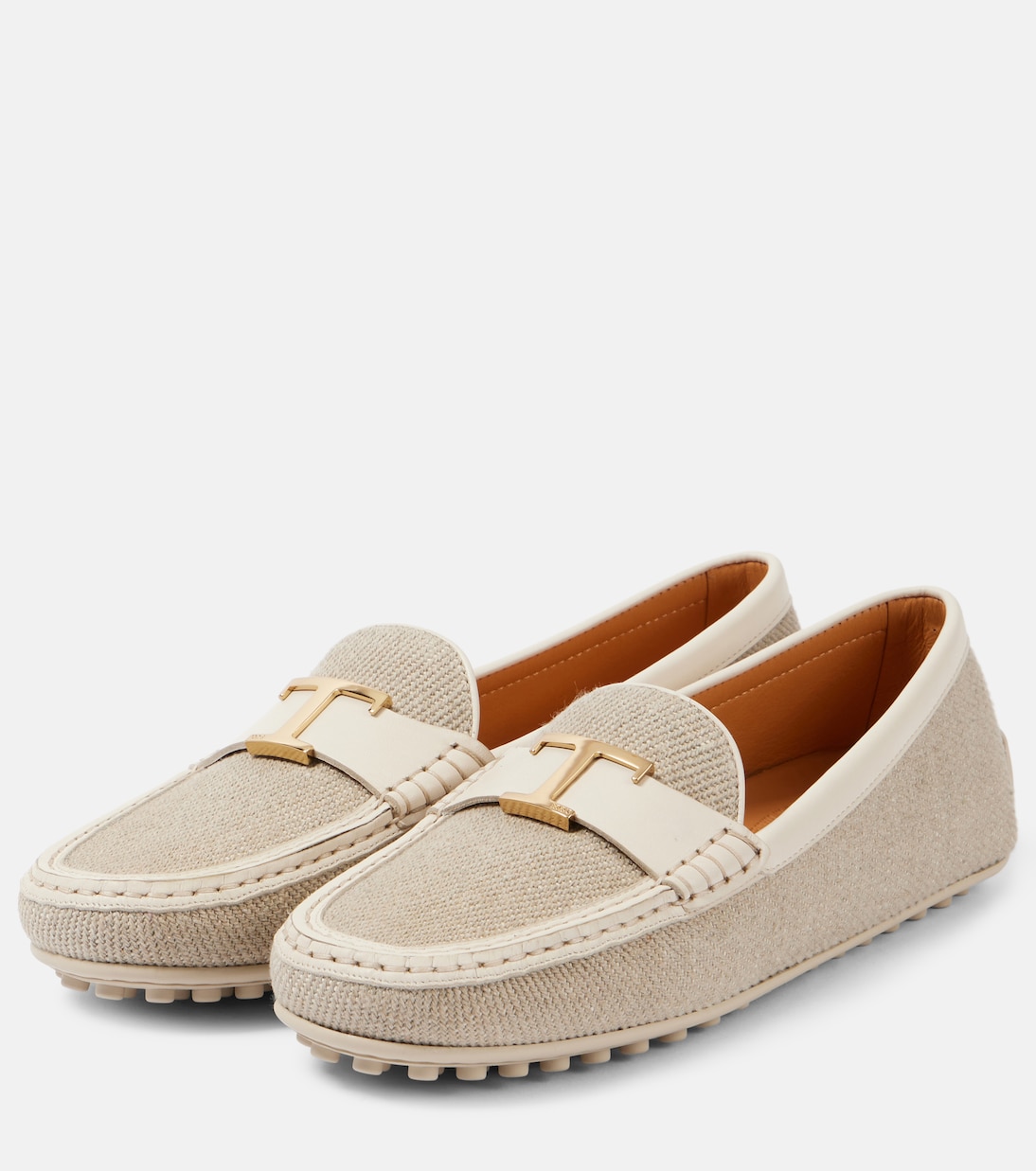 Mokassins City Gommino aus Canvas | Tod's