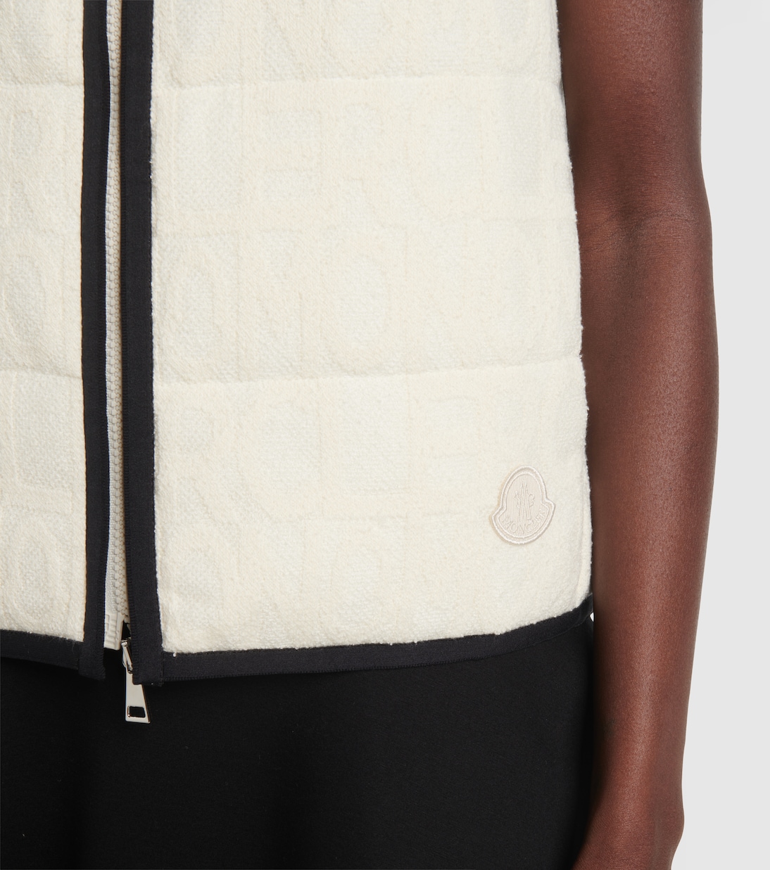 Gilet imbottito in misto cotone | Moncler