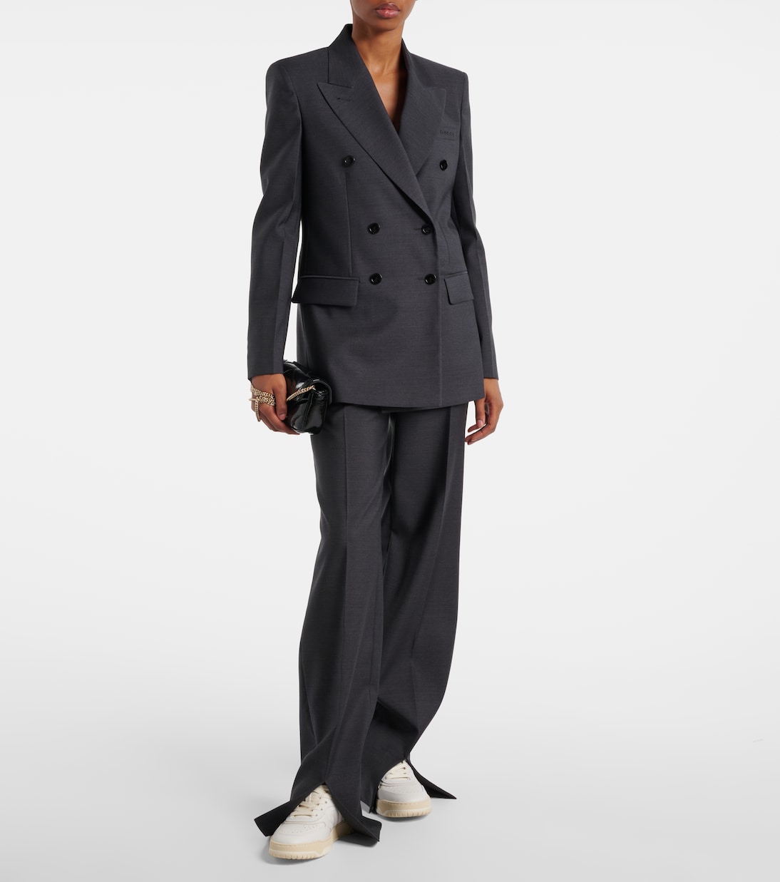 Wool straight pants | Gucci