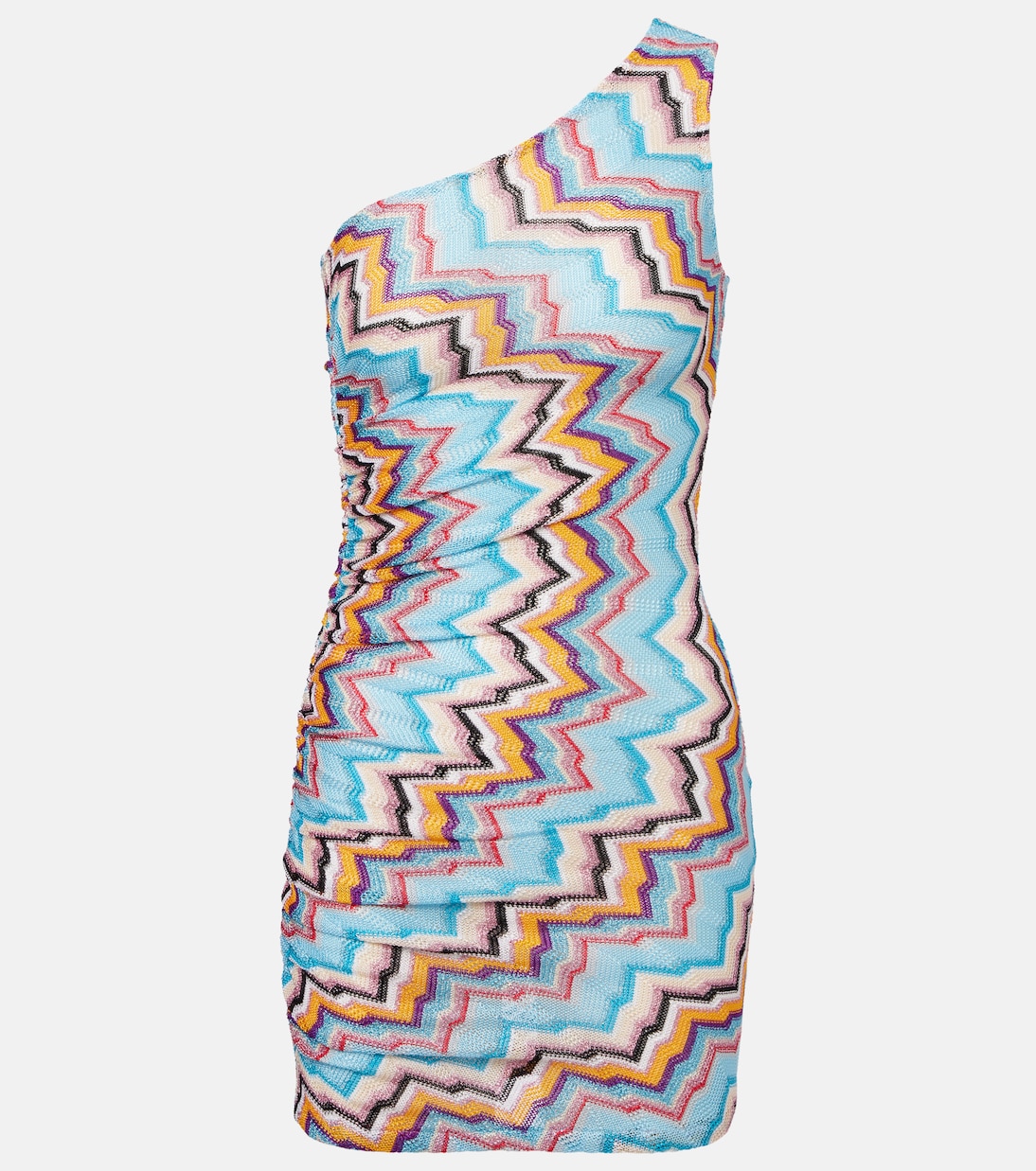 Minikleid aus Häkelstrick | Missoni