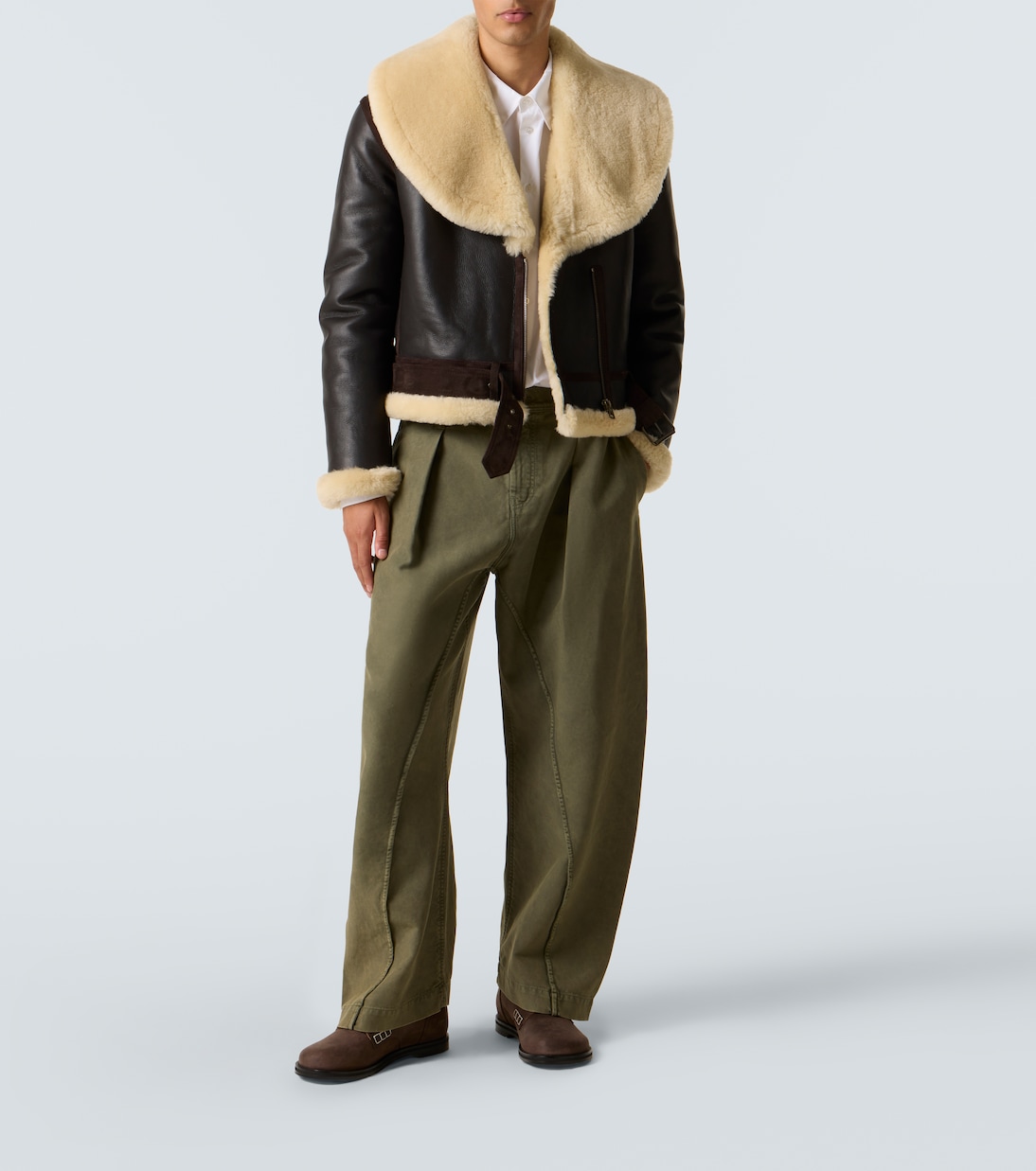 Leather lace-up boots | JW Anderson