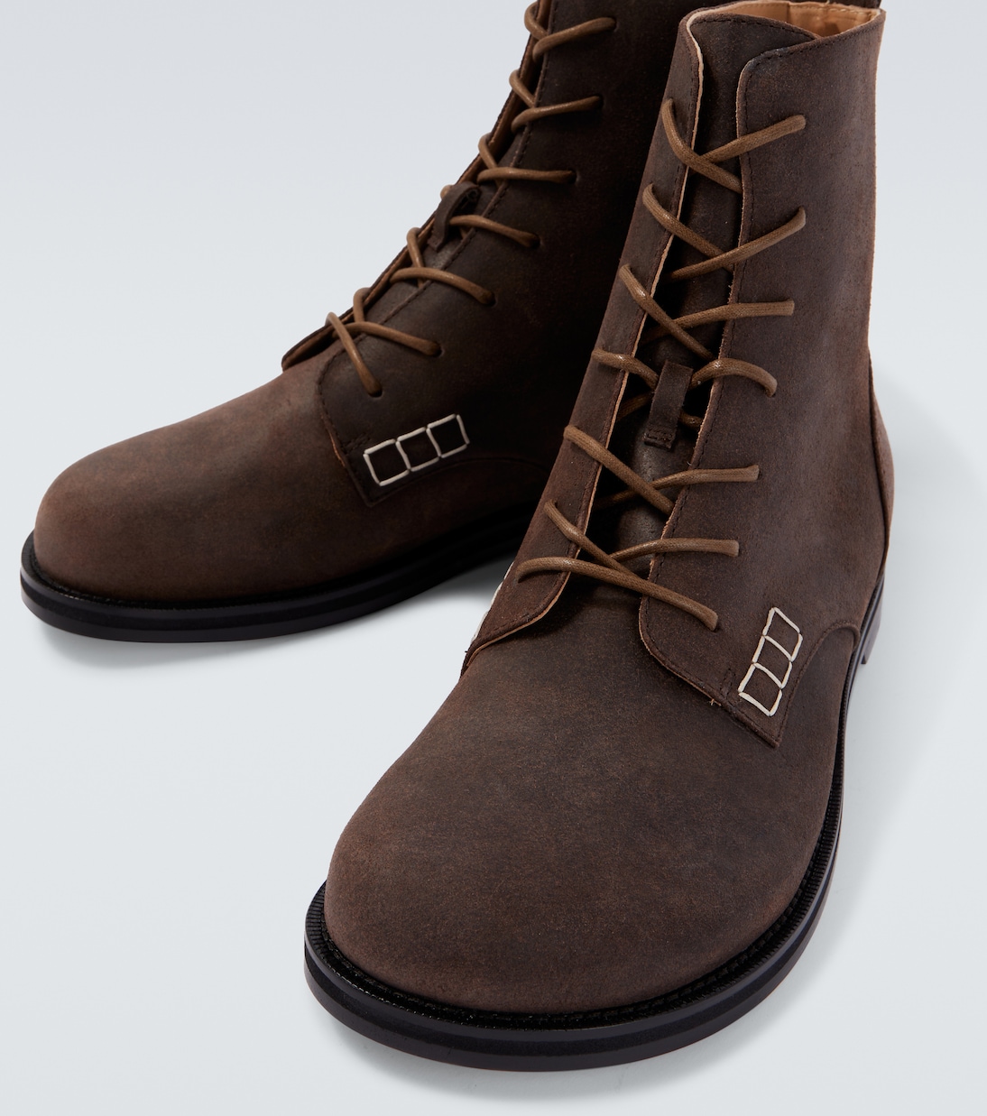 Leather lace-up boots | JW Anderson