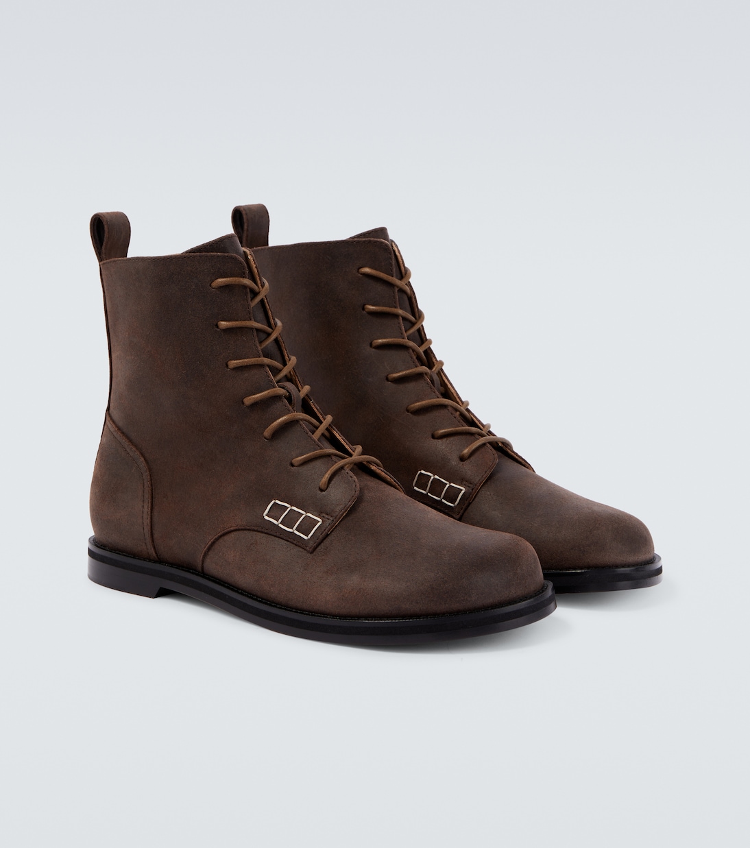 Leather lace-up boots | JW Anderson