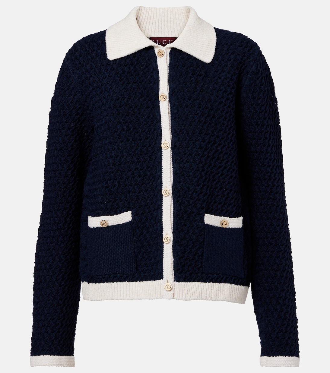 Cardigan en crochet de coton | Gucci