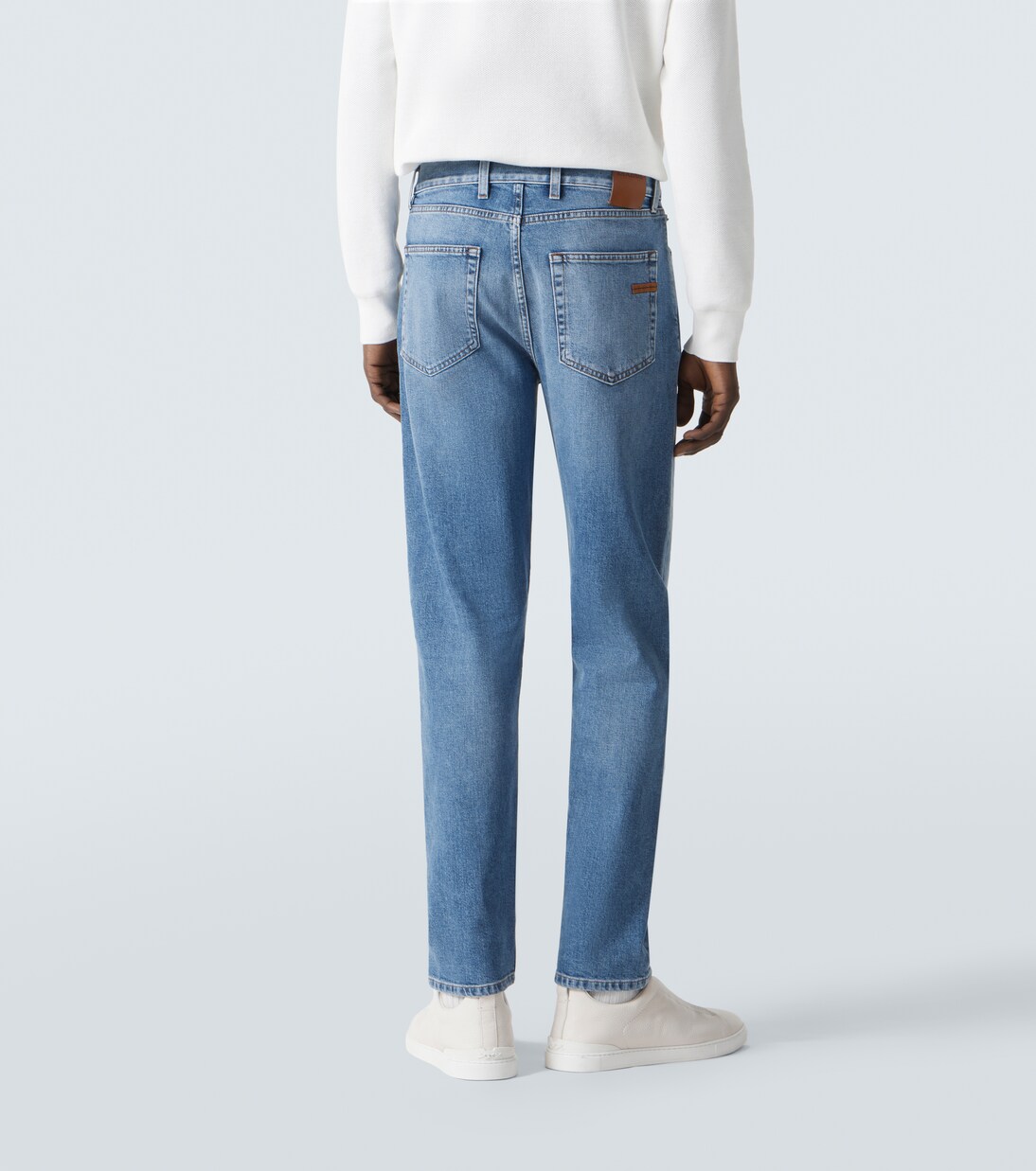 High-rise straight jeans | Zegna