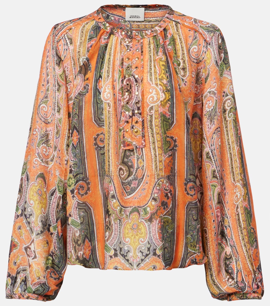 Top May in seta con stampa | Isabel Marant