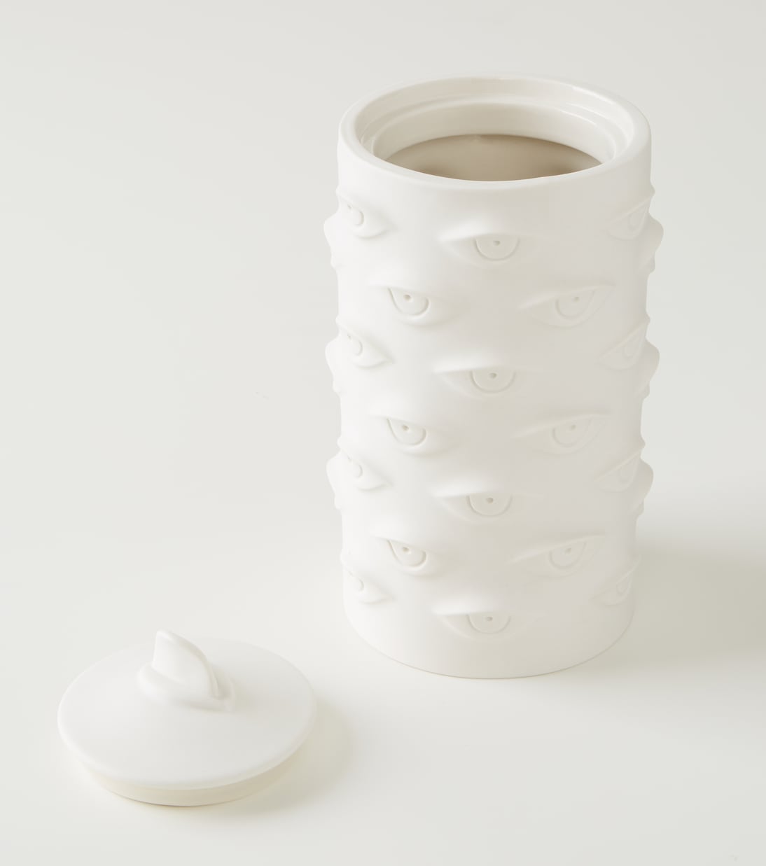 Muse Eyes ceramic container | Jonathan Adler