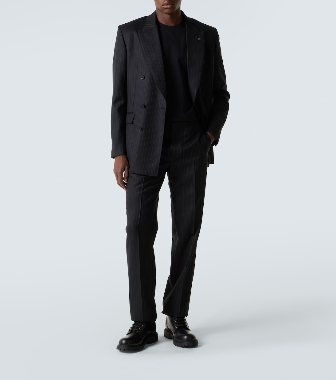 Pinstripe wool straight pants | Givenchy