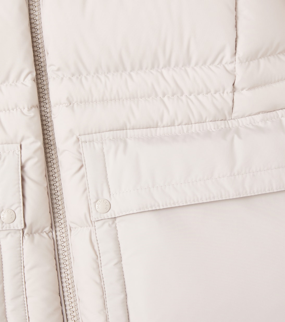 Irma wool-trimmed down coat | Moncler Enfant