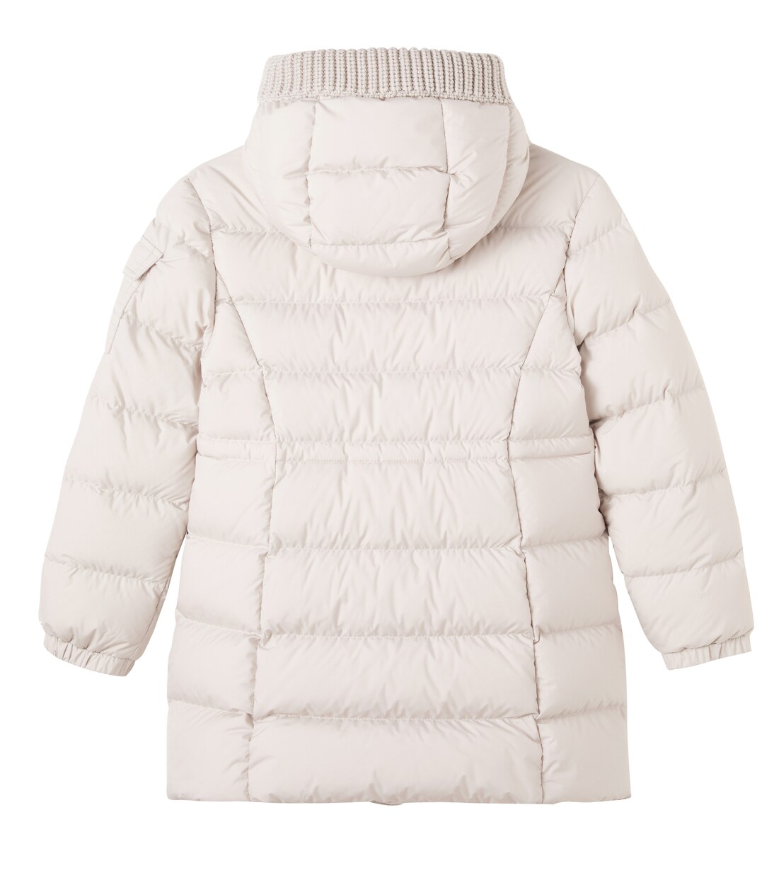 Irma wool-trimmed down coat | Moncler Enfant