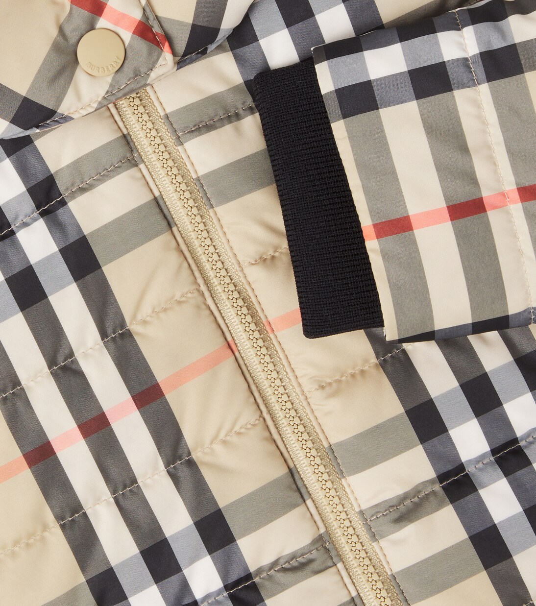Baby Daunenjacke Burberry Check | Burberry Kids