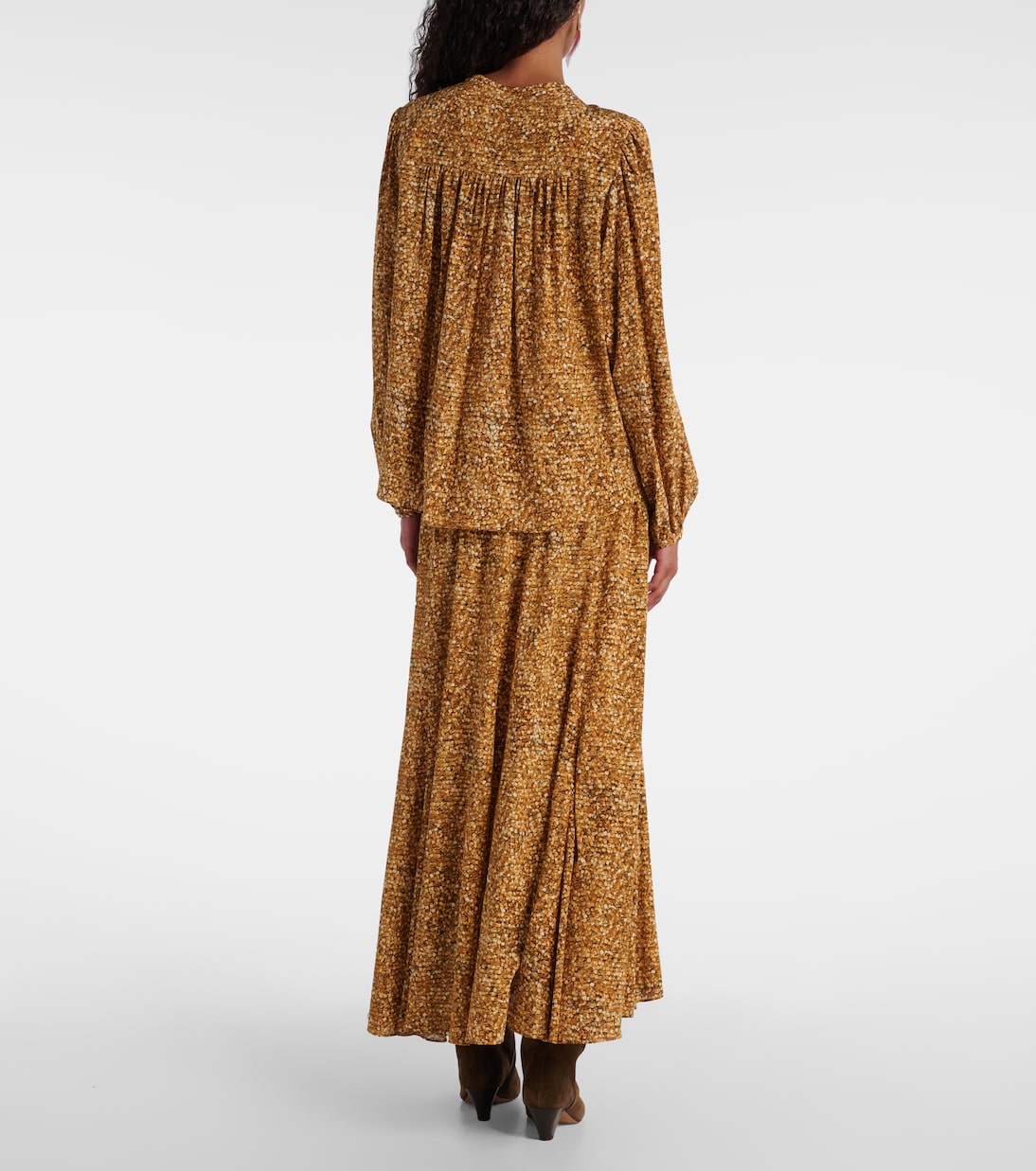 Sally printed silk-blend blouse | Isabel Marant