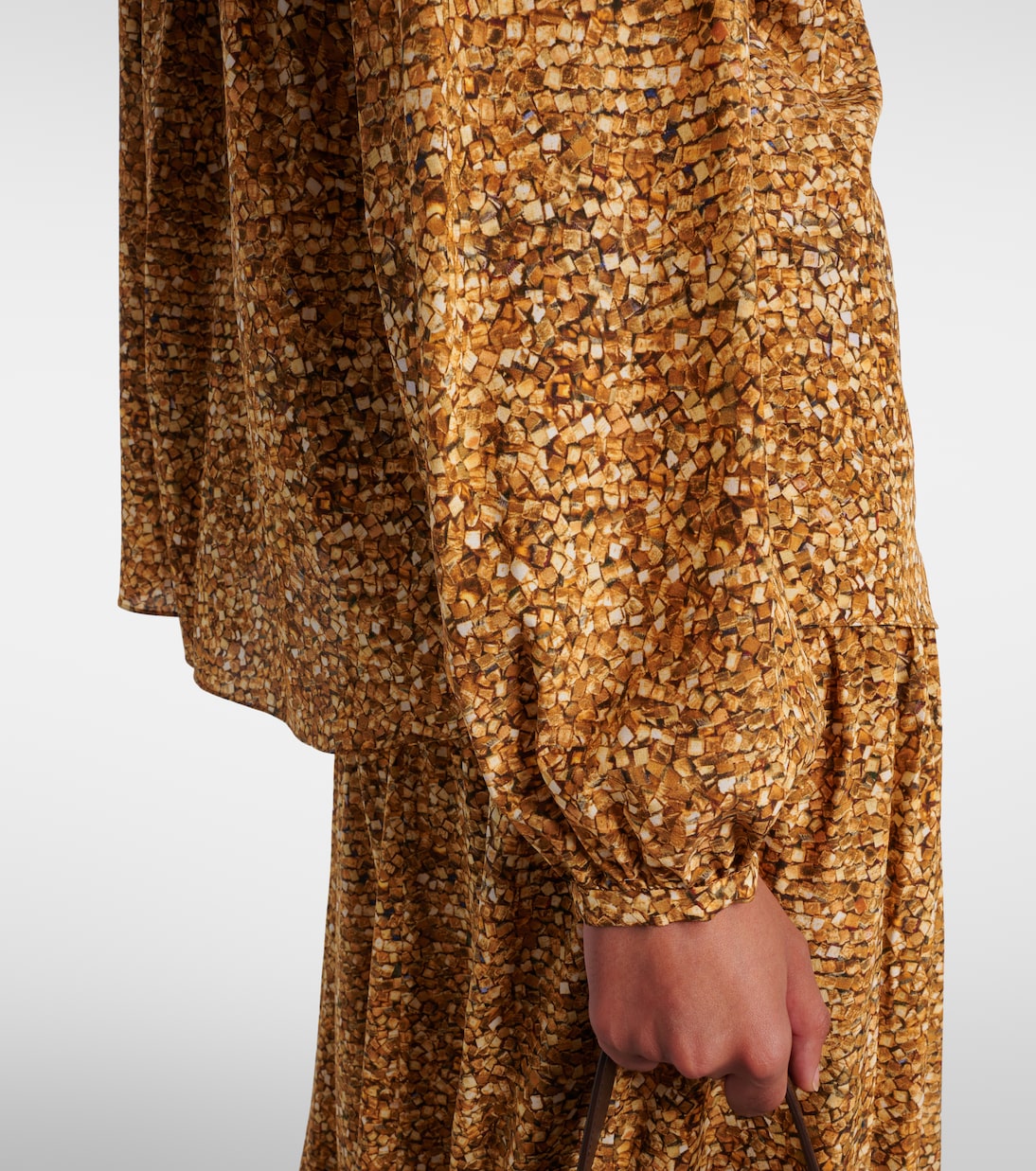 Sally printed silk-blend blouse | Isabel Marant