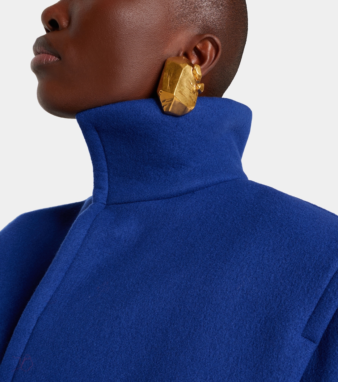 Organic clip-on earrings | Saint Laurent