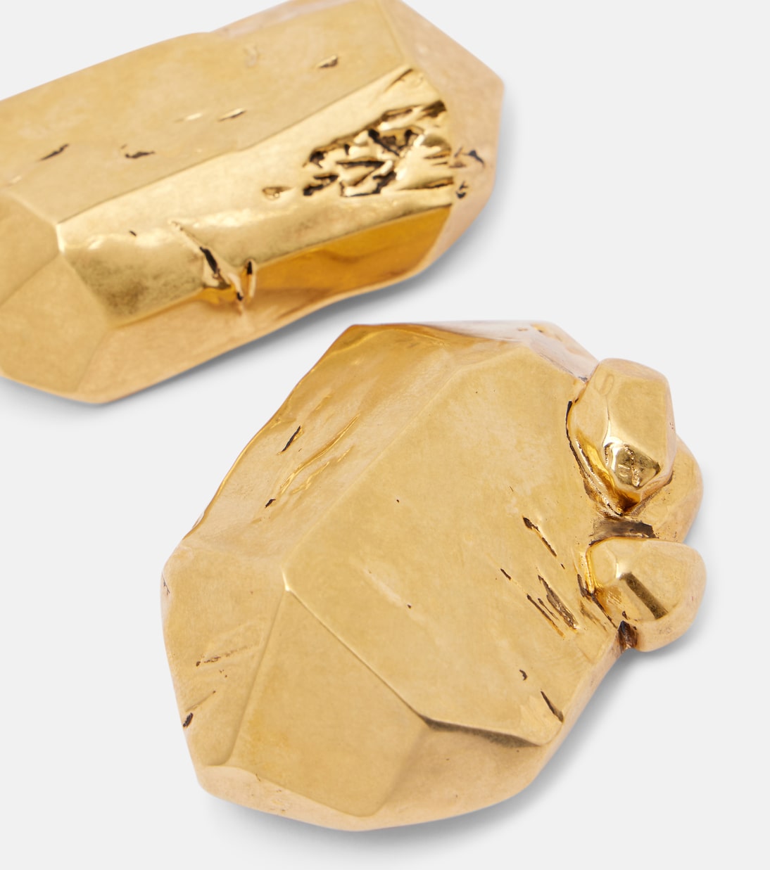 Organic clip-on earrings | Saint Laurent