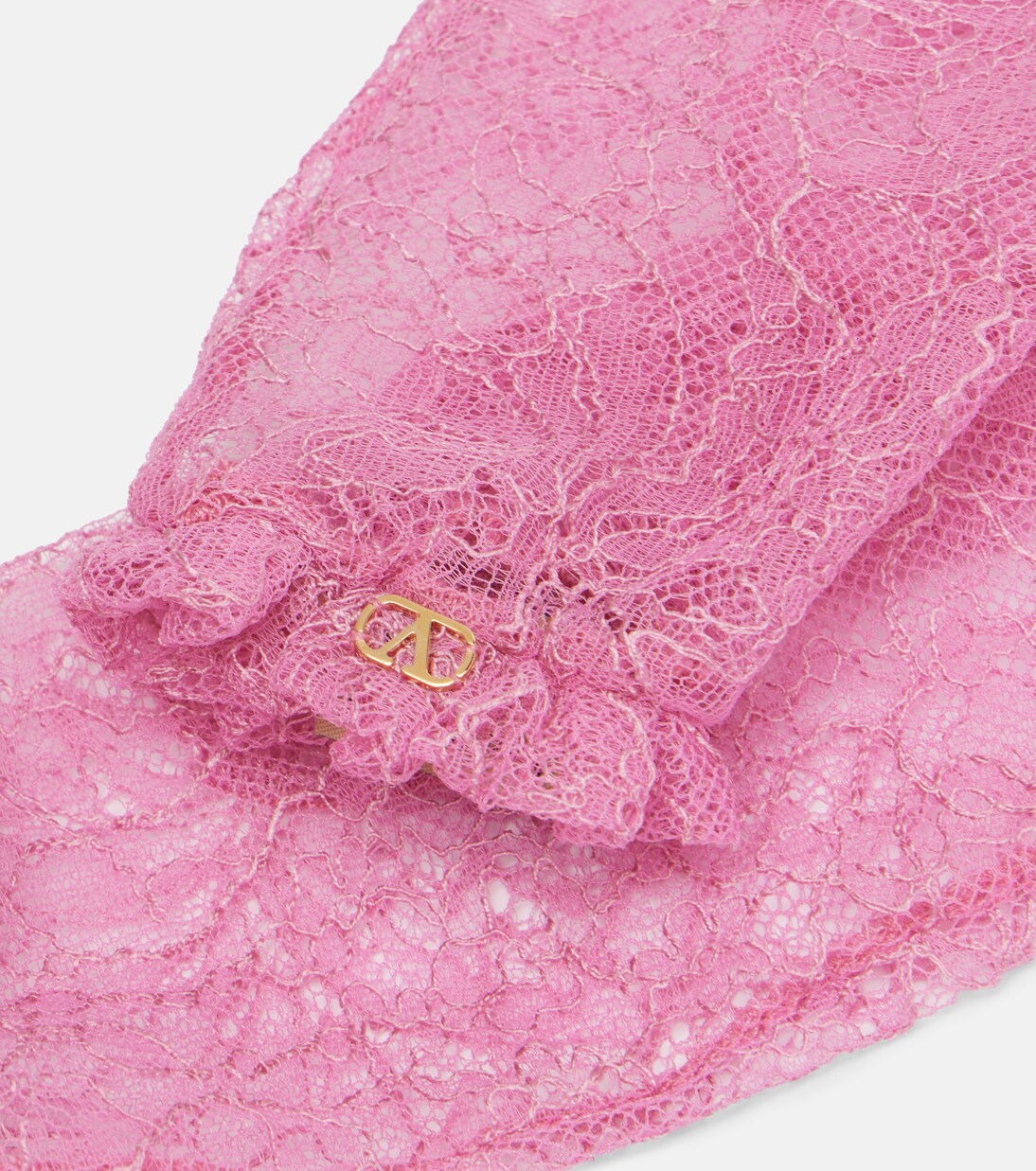 VLogo lace gloves | Valentino