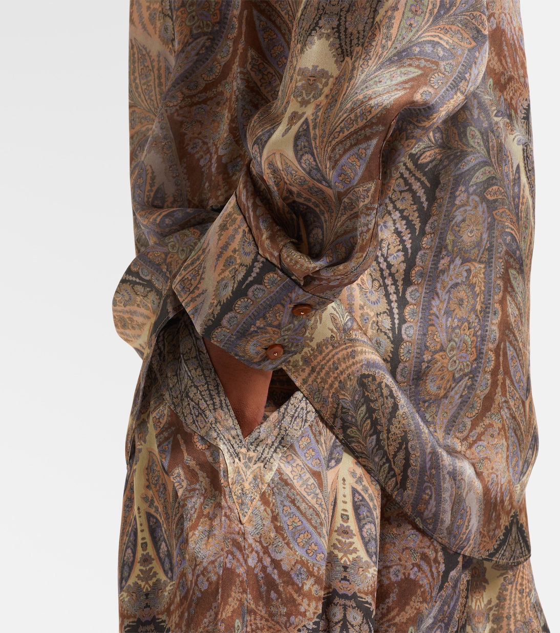 Hemd Hypnotic aus Seidensatin | Zimmermann