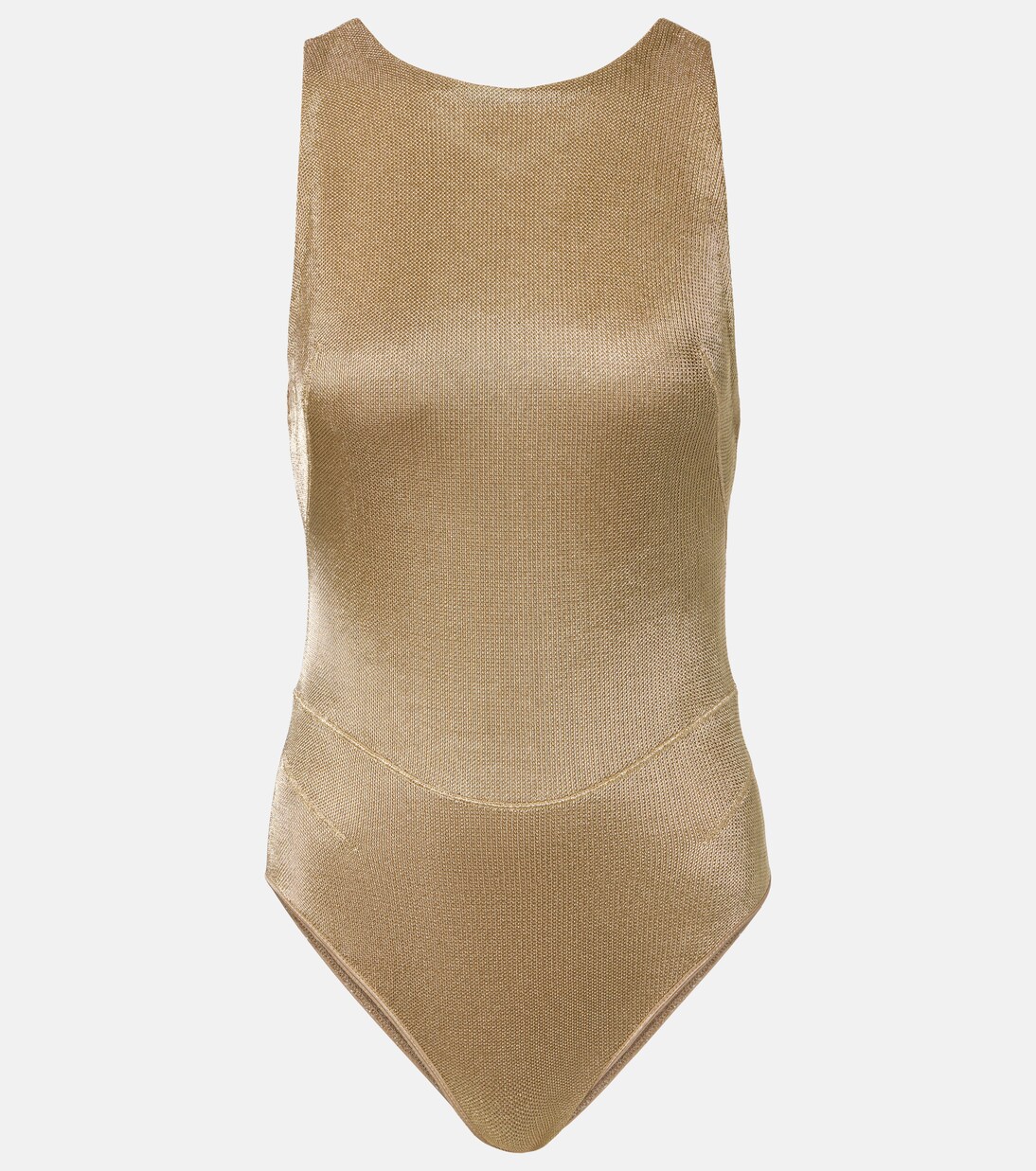 Lamé bodysuit | Alaïa