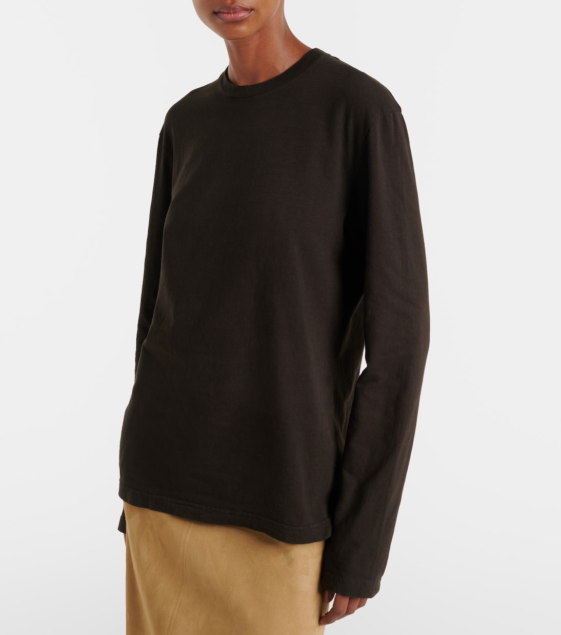 Amia cotton jersey T-shirt | The Row