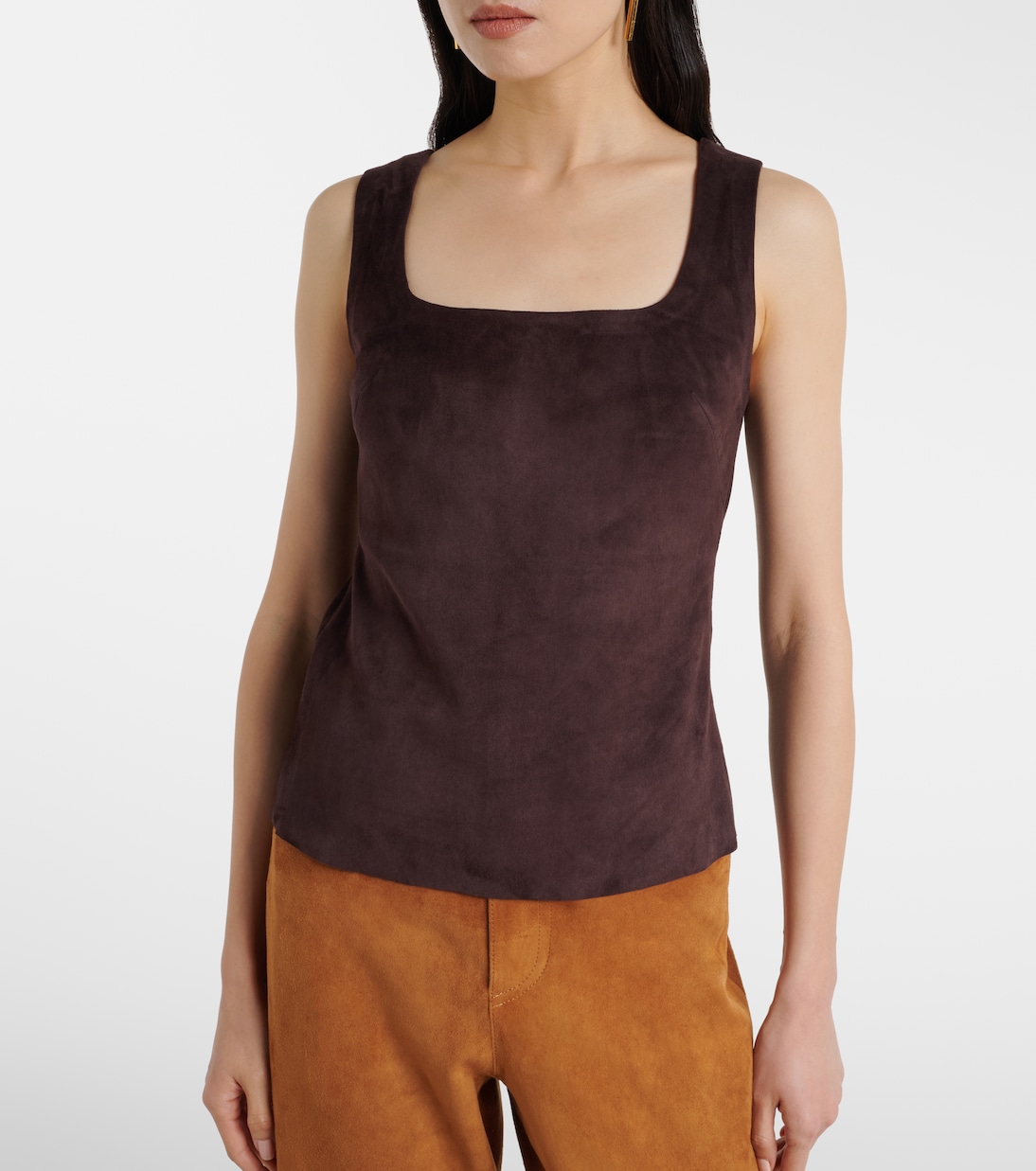 Edie suede tank top | Stouls