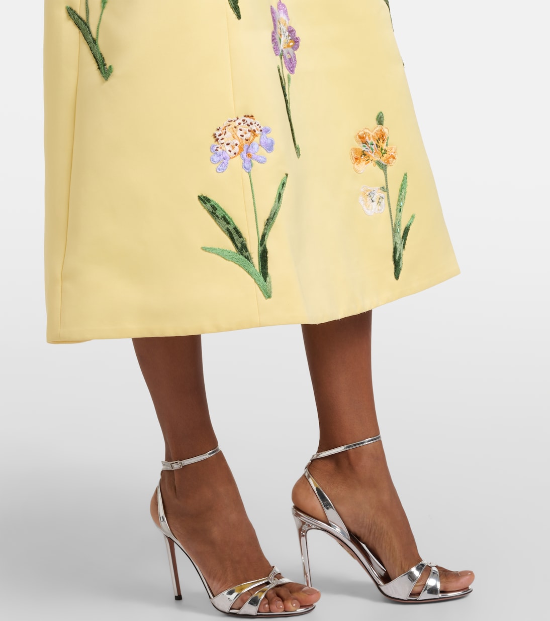 Verziertes Midikleid Cleo | Leo Lin