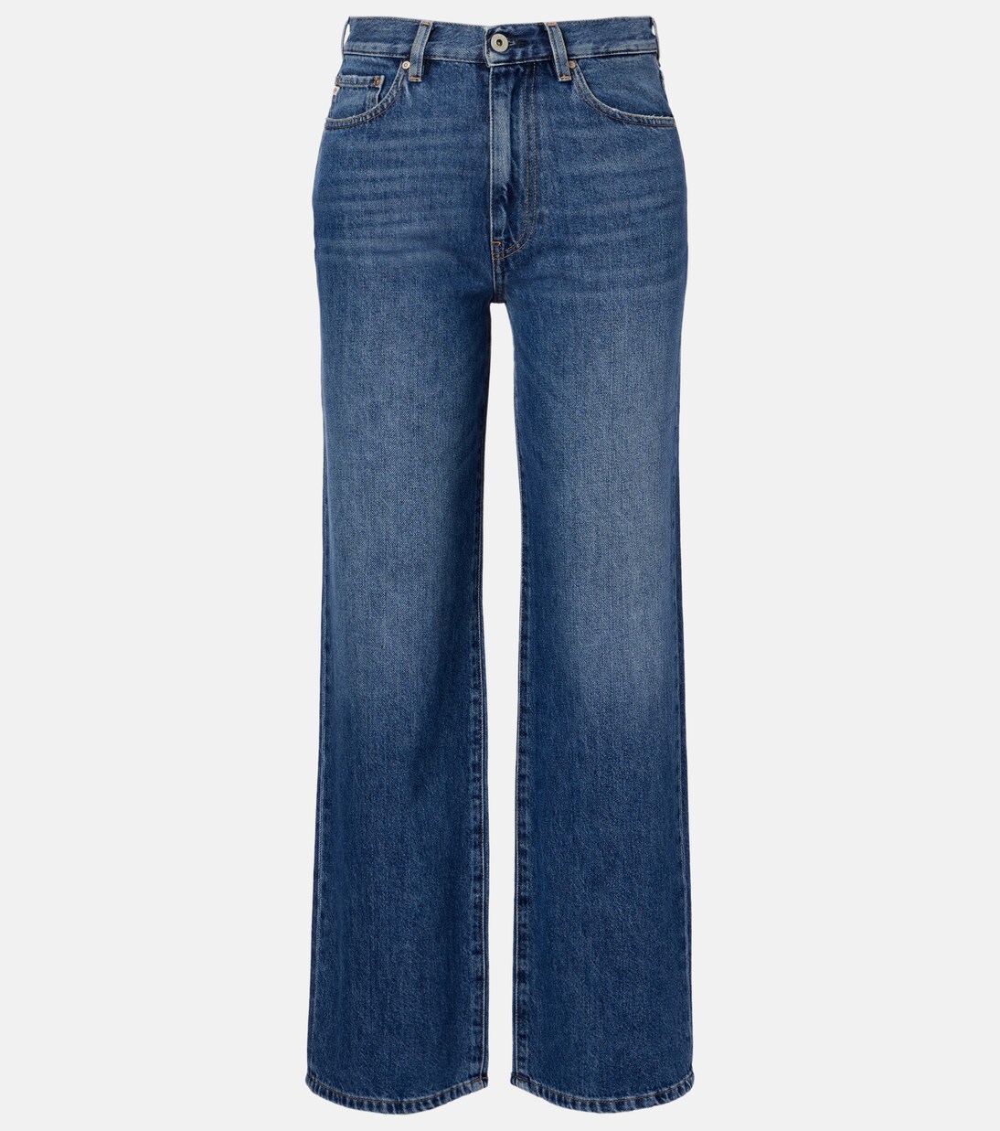 Kora high-rise wide-leg jeans | AG Jeans