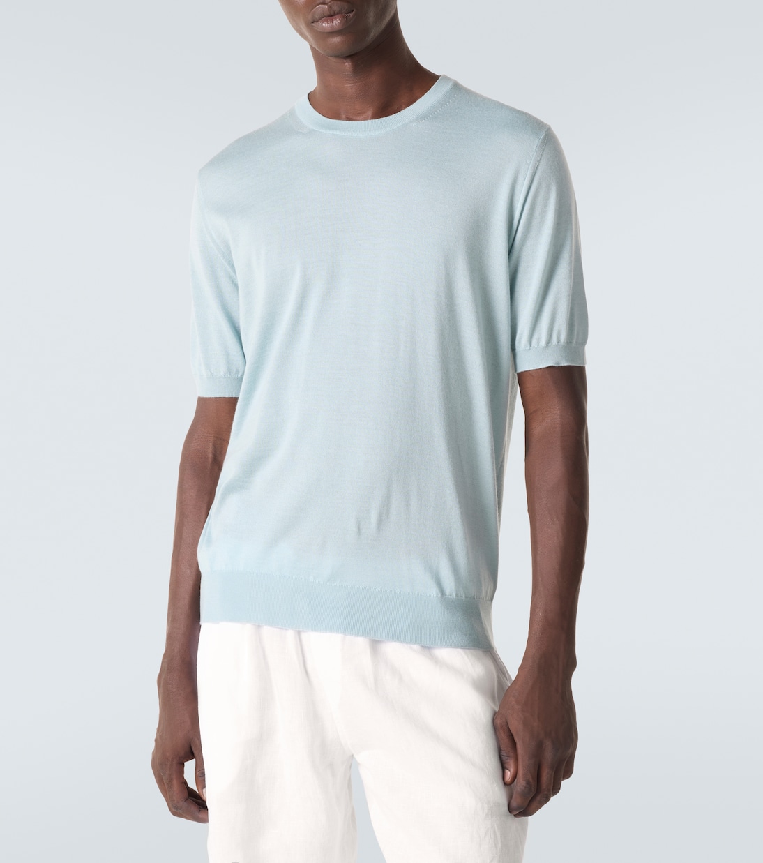 Cashmere and silk sweater | Fedeli