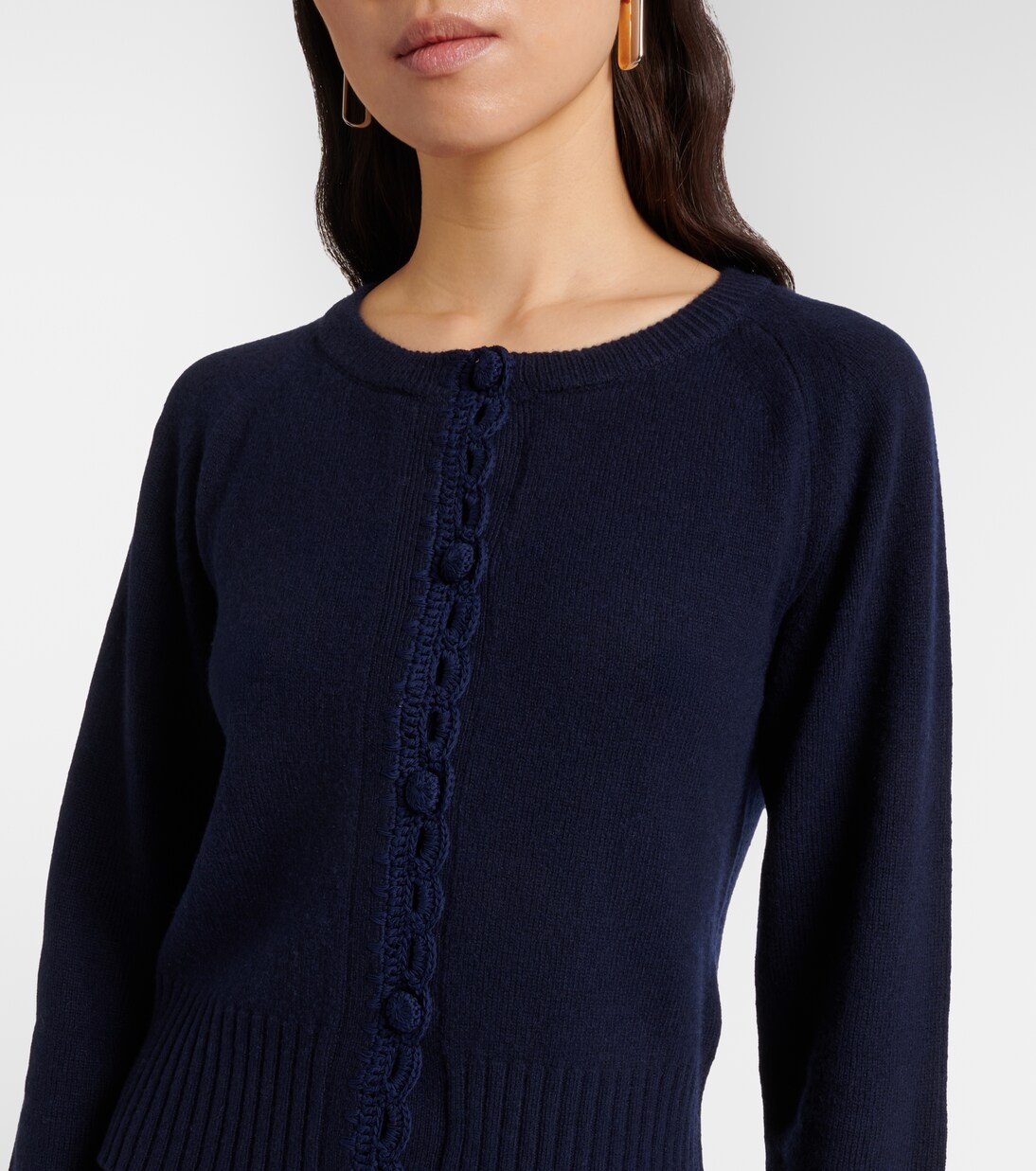 Cardigan aus einem Wollgemisch | Erdem