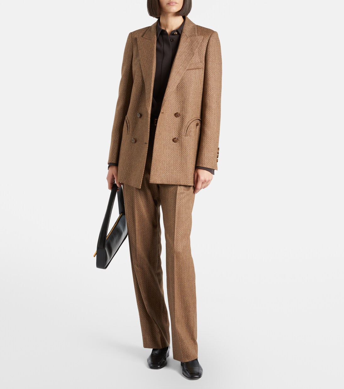 Amel Everyday silk and wool blazer | Blazé Milano