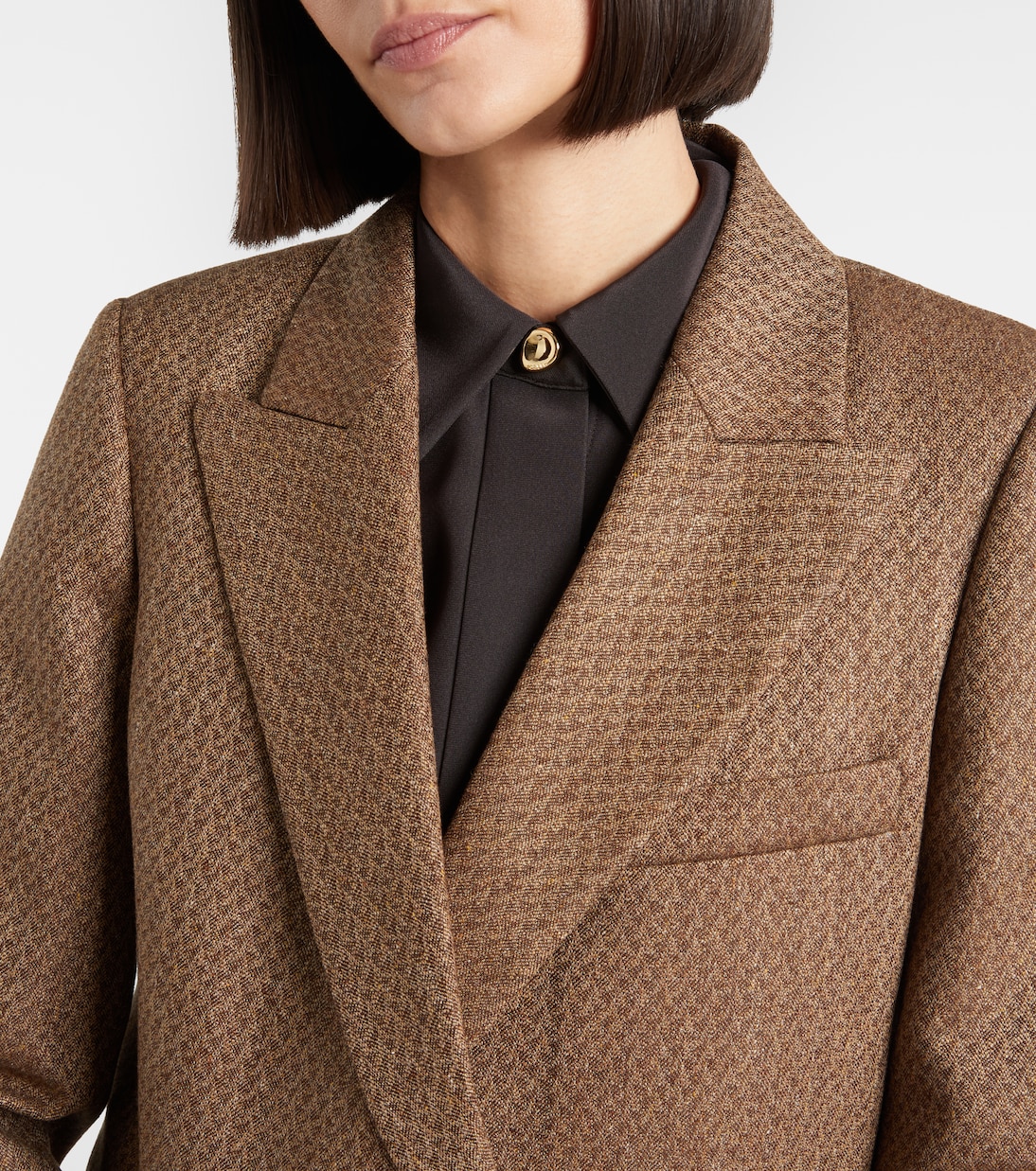 Amel Everyday silk and wool blazer | Blazé Milano